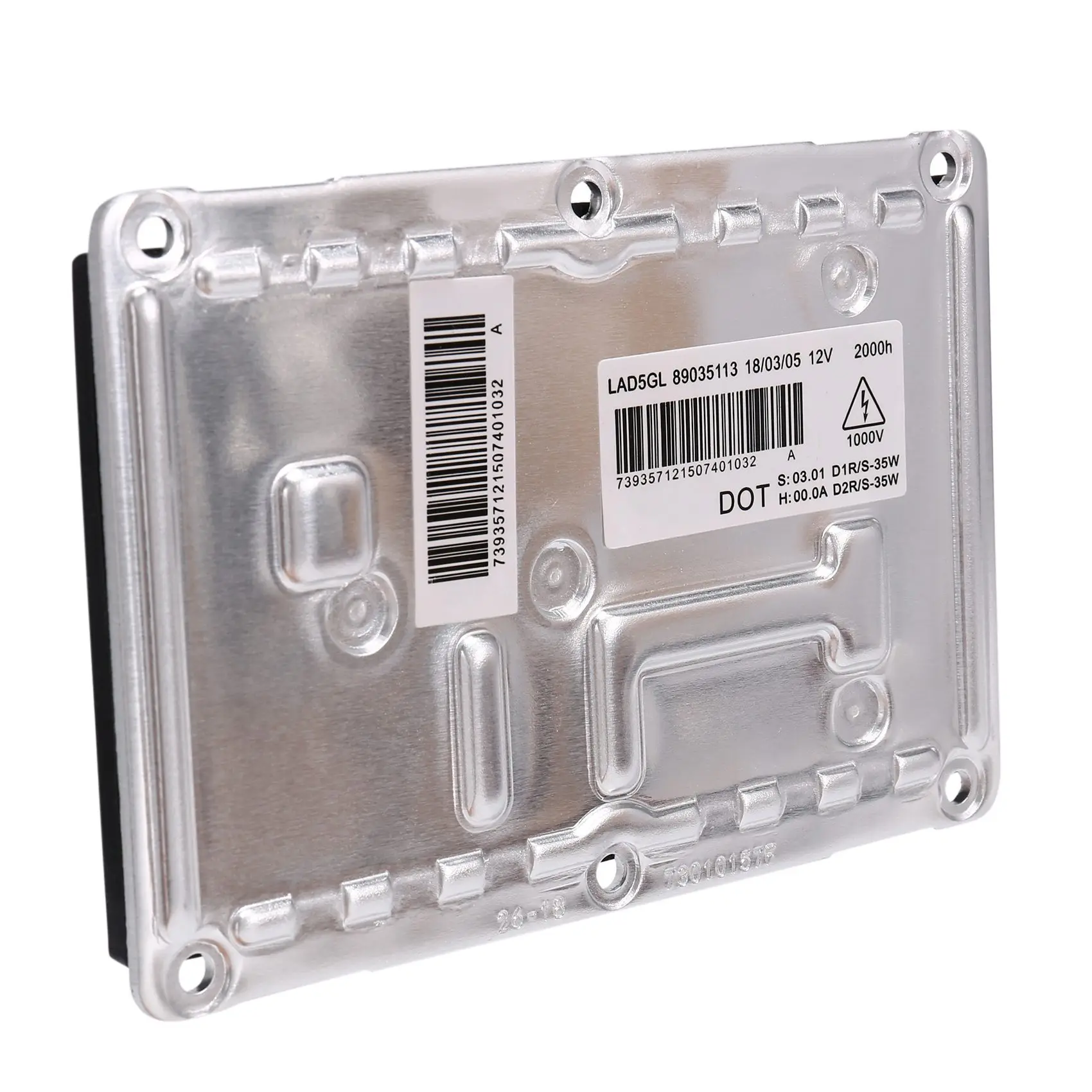 A20K-Nova Unidade de Controle de Farol Xenon HID D1S D2S 4 Pinos 12V para Valeo LAD5GL - B6 A4 Passat Volvo