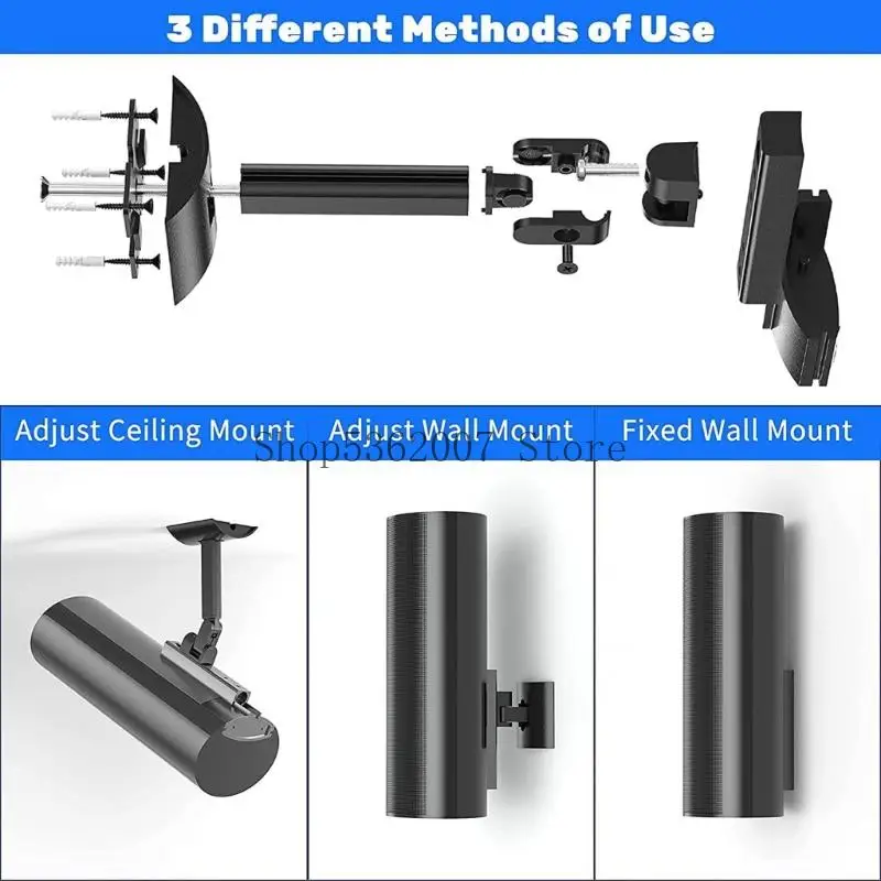 HKTS 20/BQ 30/BQ 60/BQ 65 SATS TS30 40JB 용 융통성 360 회전 벽 마운트 홀더