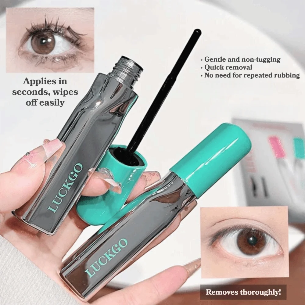 High Quality Portable Mascara Gentle Formula Quick Unloading Mascara Remover Waterproof Sweat-proof Lashes Remover for Women