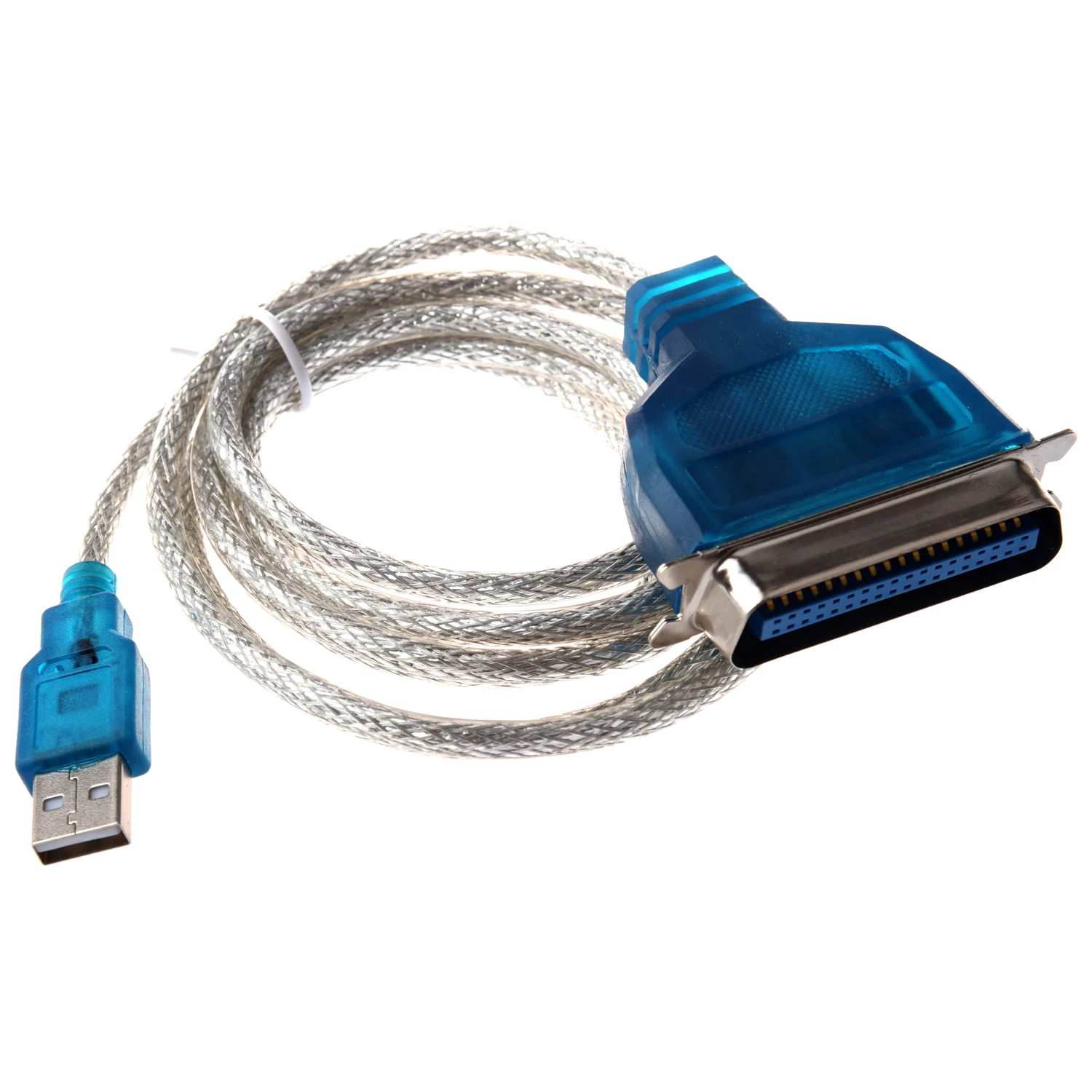 ABGQ USB to Parallel IEEE 1284 Printer Adapter Cable PC (Connect your old parallel printer to a USB port)