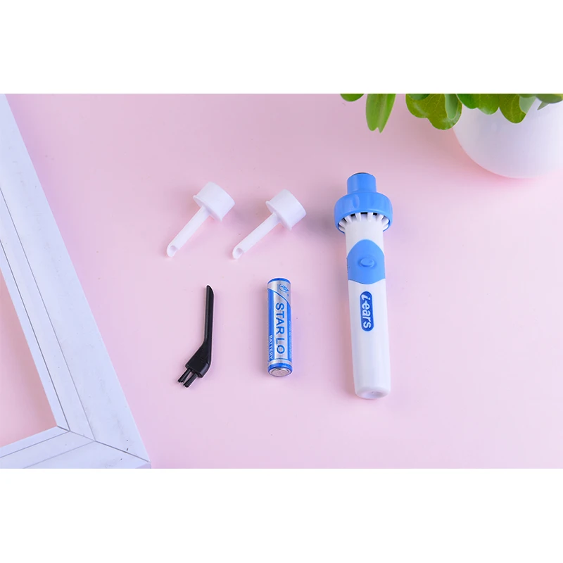 طقم إزالة شمع الأذن منظف الأذن شفط كهربائي أداة إزالة شمع الأذن عدة مكنسة كهربائية دوامة جهاز تنظيف الأذن