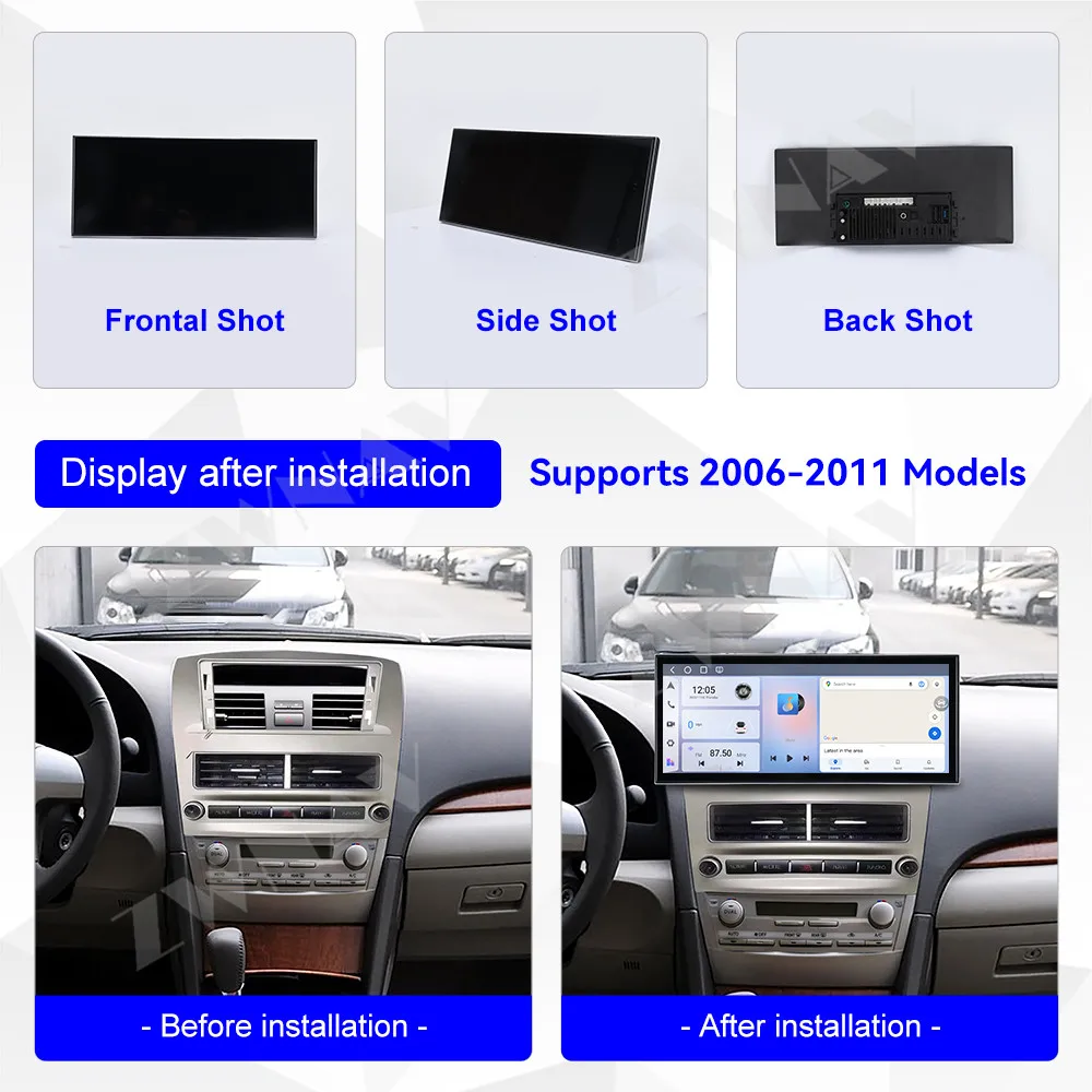 Car Gps Multimedia Player For Toyota Camry 2006-2011 Android 15 15.8 Inch Car Interior Accessories Car Media Radio Tape Recorder view 4