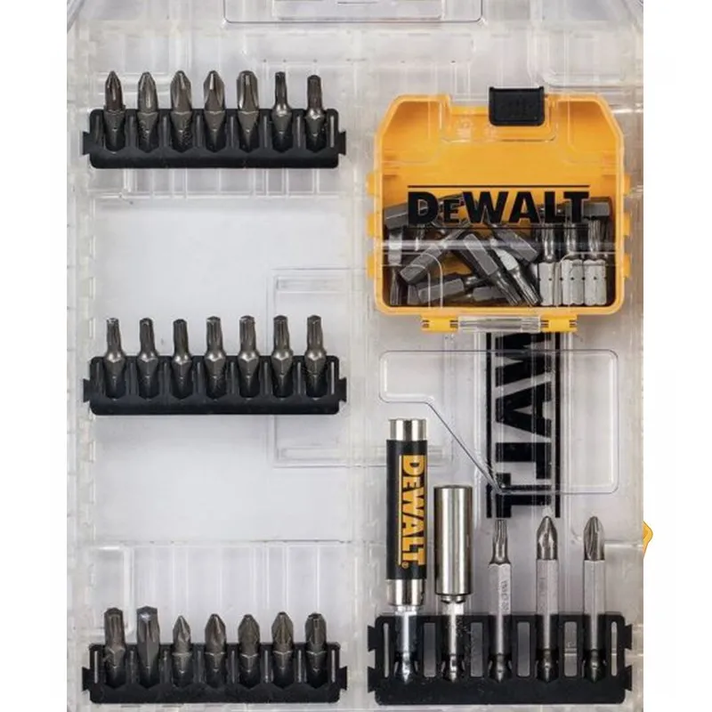 DEWALT DT70758 X57 PC Drill Driver Bit Set Twist Drill Bit For Metal Wood Plastic Drill Multi-function Power Tool Accessory Set