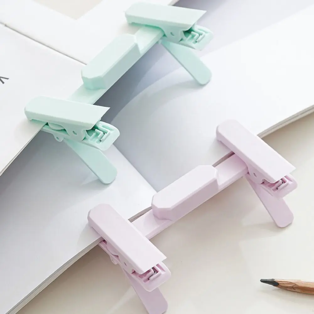 New Portable Foldable Bookmark Lightweight Study Book Clip Durable Book Page Holder Reading Tools