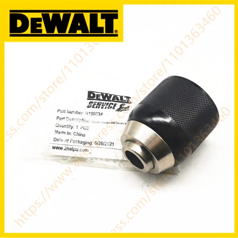 

CHUCK KEYLESS For DeWALT DCD797 DCD792 DCD791 DCD790 DC988K DC984KN DCD796 N196034 N442696 Power Tool Accessories Electric