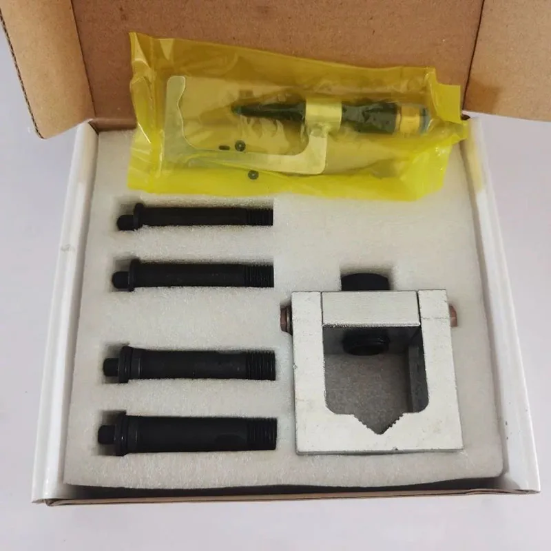 Universal Fuel Injector Adapter And Fixing Clamp Built In Fuel Pump Calibration Tool For Automotive Fuel Injector Maintenance