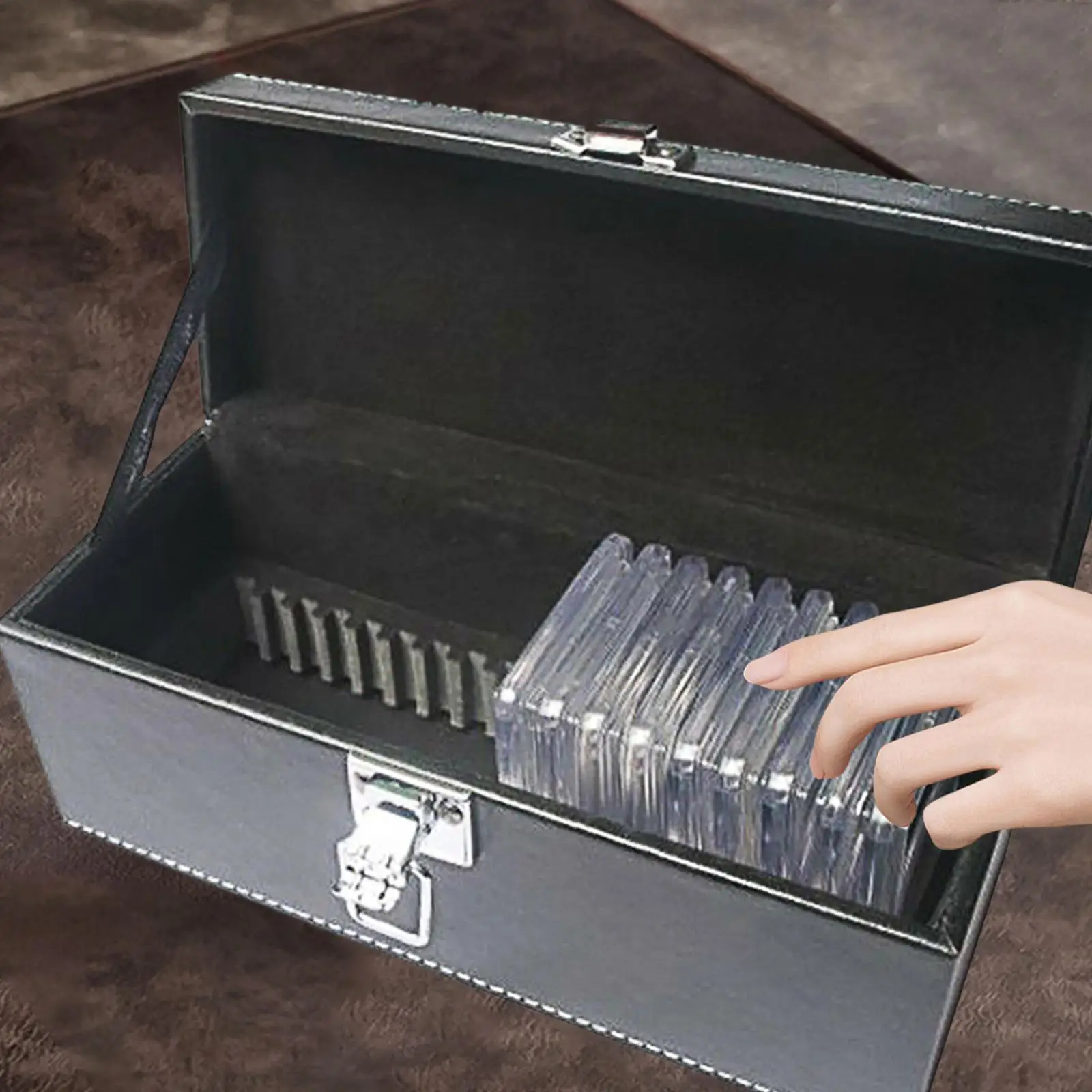 Commemorative Display Case, Dollar Storage Container, Organizer Supplies for Collection Medal Holder Medal Storage Box