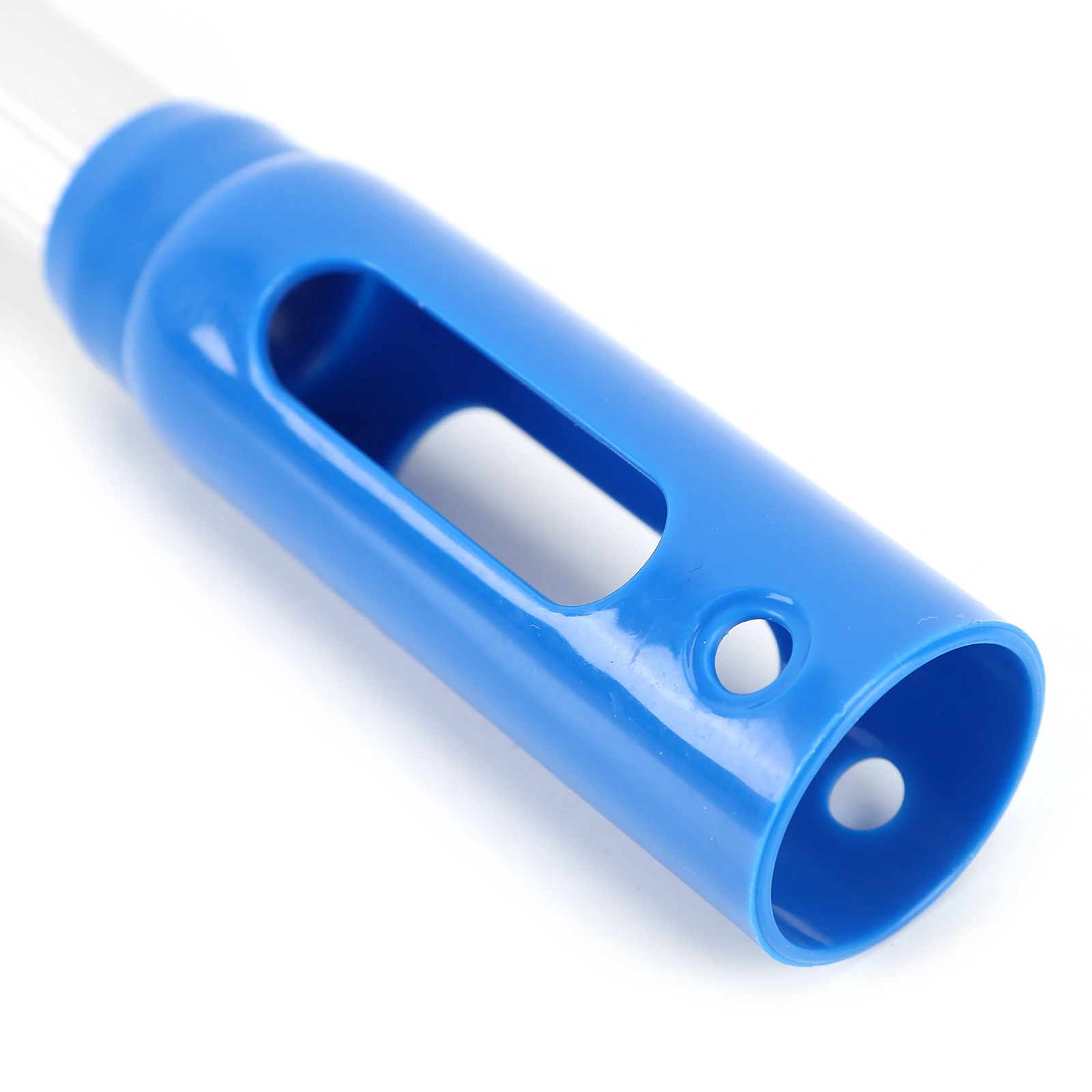 عمود حمام سباحة تلسكوبي من الألومنيوم قابل للتعديل، عمود حمام السباحة لفرش شبكة مقشدة، أداة تنظيف حمام السباحة #4