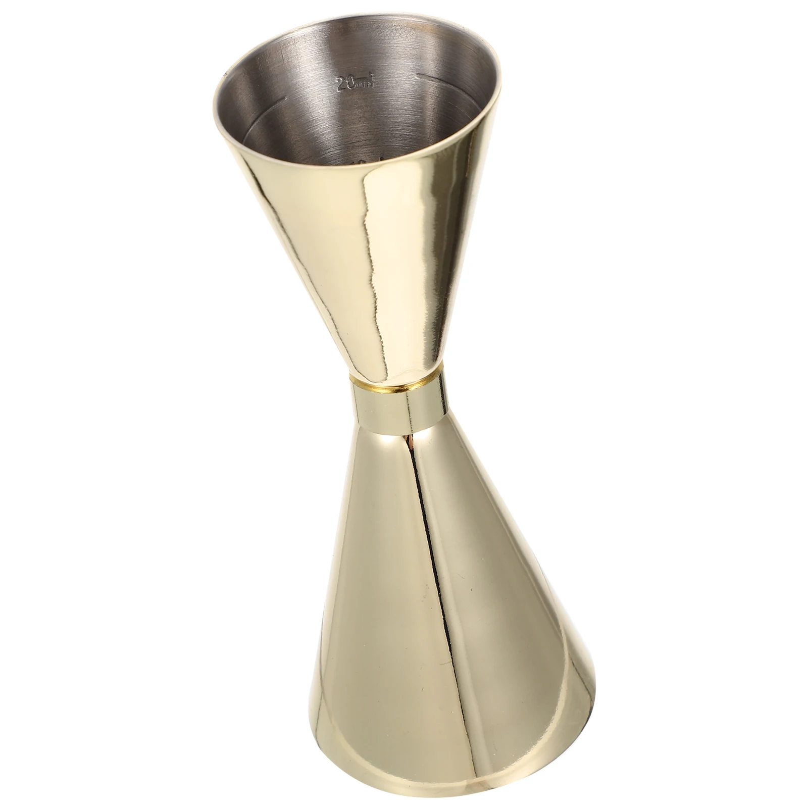 

Stainless Steel Cocktail Jigger Ounce Cup 25Ml 50Ml Dual Scale Measuring Device for Bar Home Baker Use Bartending Accessories