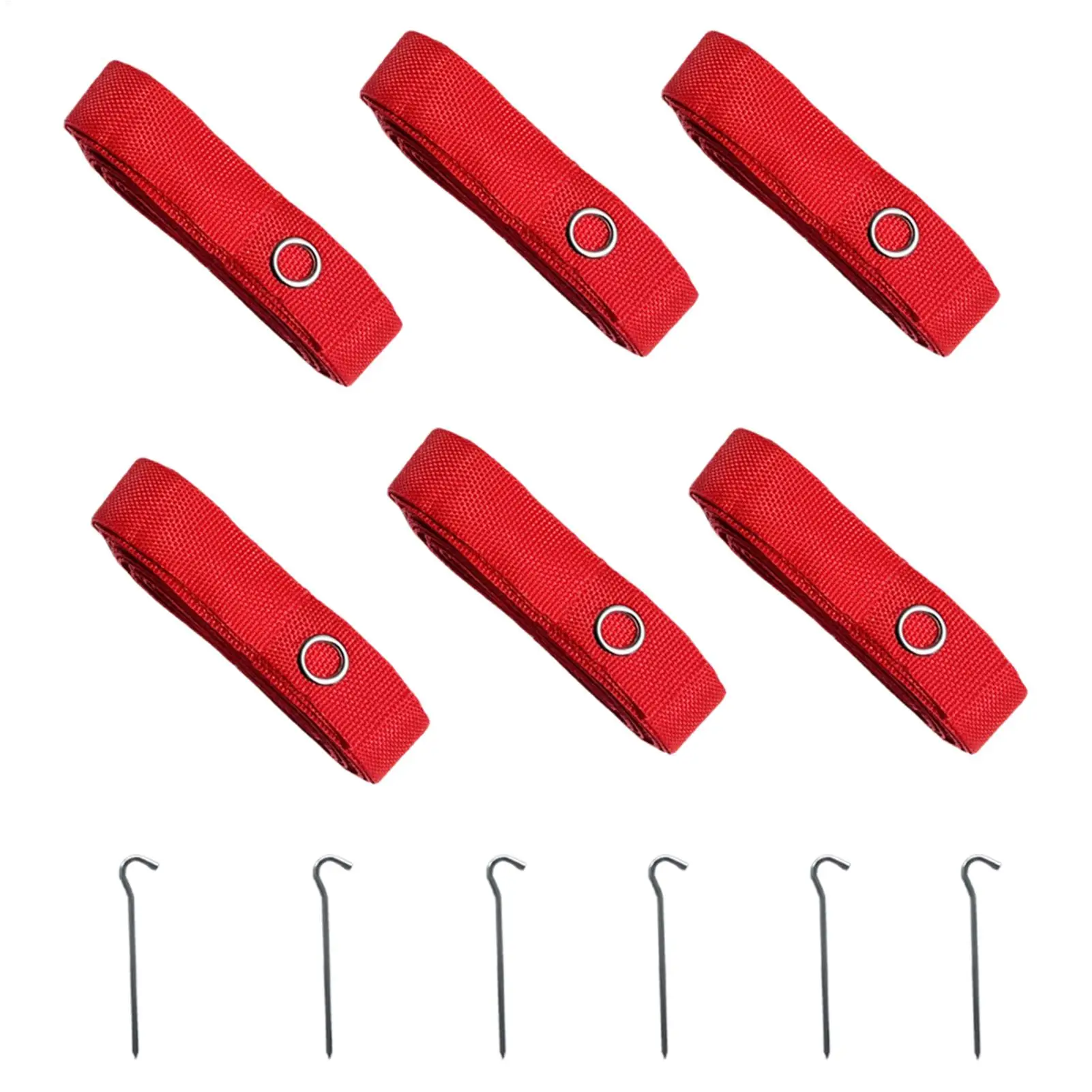 Volleyball Court Lines Portable Sand Volleyball Boundary Cords Volleyball All-Weather Boundary Cords Stainless Spikes Included