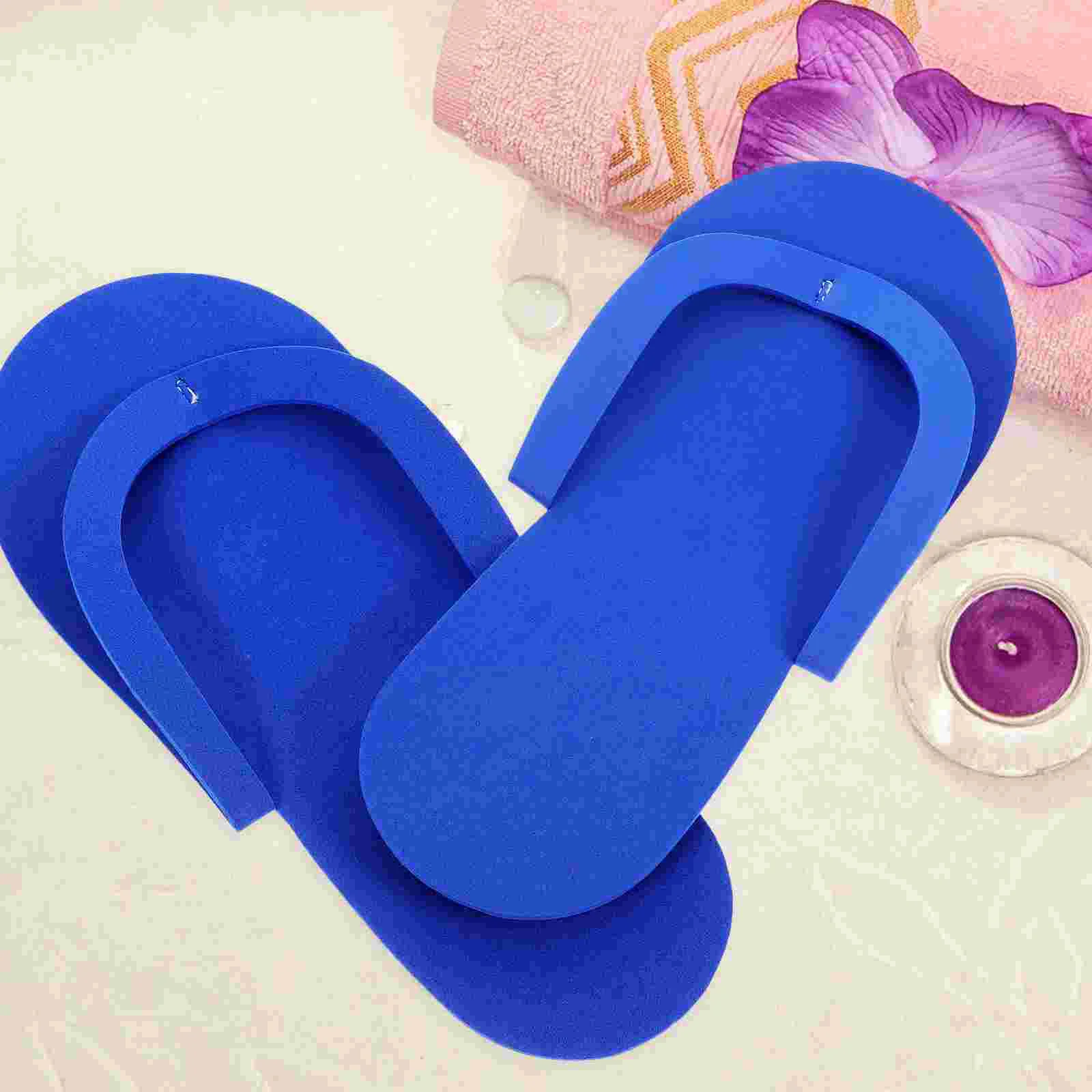 36 Pairs Disposable Slippers Pedicure Slippper for Salon Spa Pedicure (Random Color) pedicure slippers