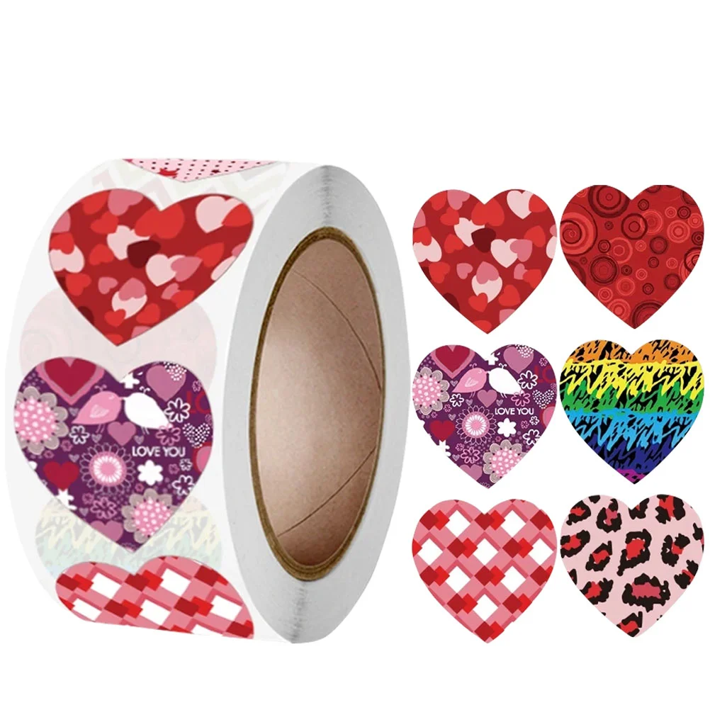 

Label Gift Sealing Love Stickers Gifts Heart Envelope Labels Wedding Decals Packing