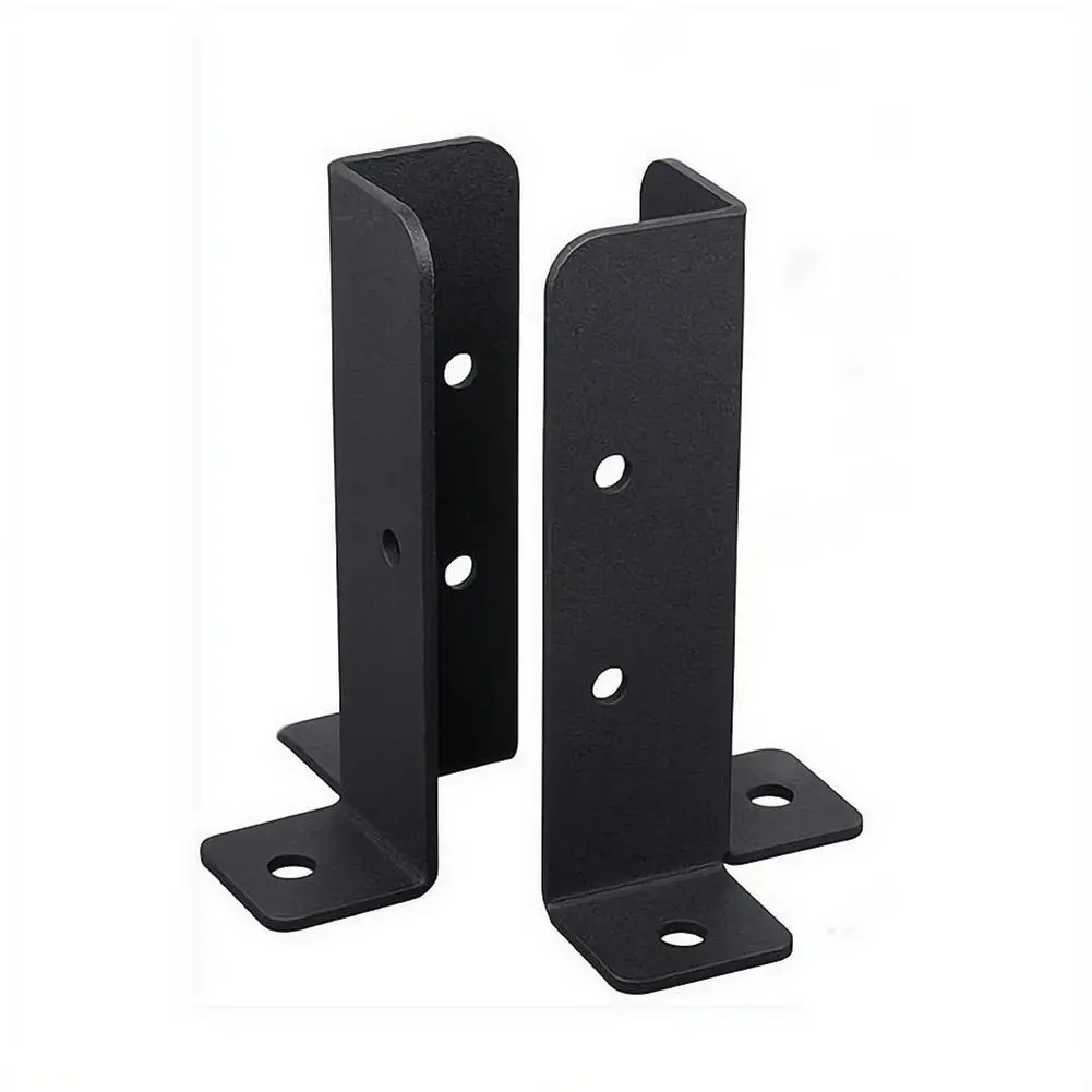 Post Base Brackets Fit Different Sizes of Wooden Columns Support Base Brackets for Deck Post Anchor Railing