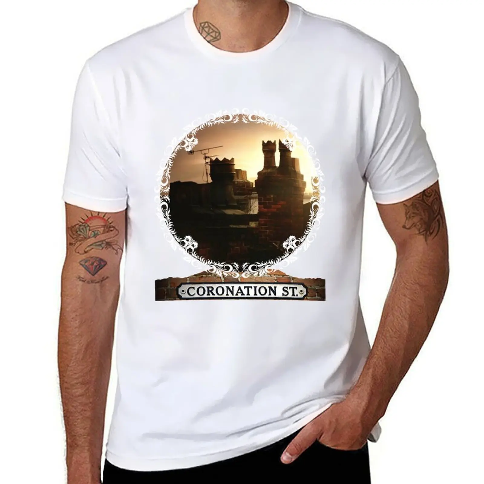 

Coronation Street Soap T-Shirt cotton t shirts high quality t shirts for man slim fit T-Shirt