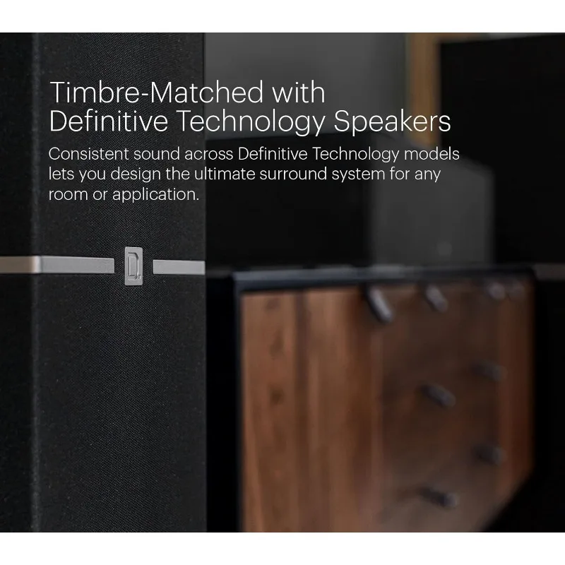 مكبر صوت Dymension DM30 ذو قناة مركزية رائدة، مجموعة 5 محركات - (4) مكبر صوت متوسط المدى مقاس 4 بوصات و(1) مكبر صوت مقاس 1 بوصة، #6