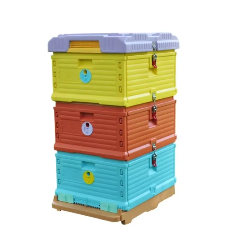 

New 3-layer Bee Hive Boxes Beekeeping Hives