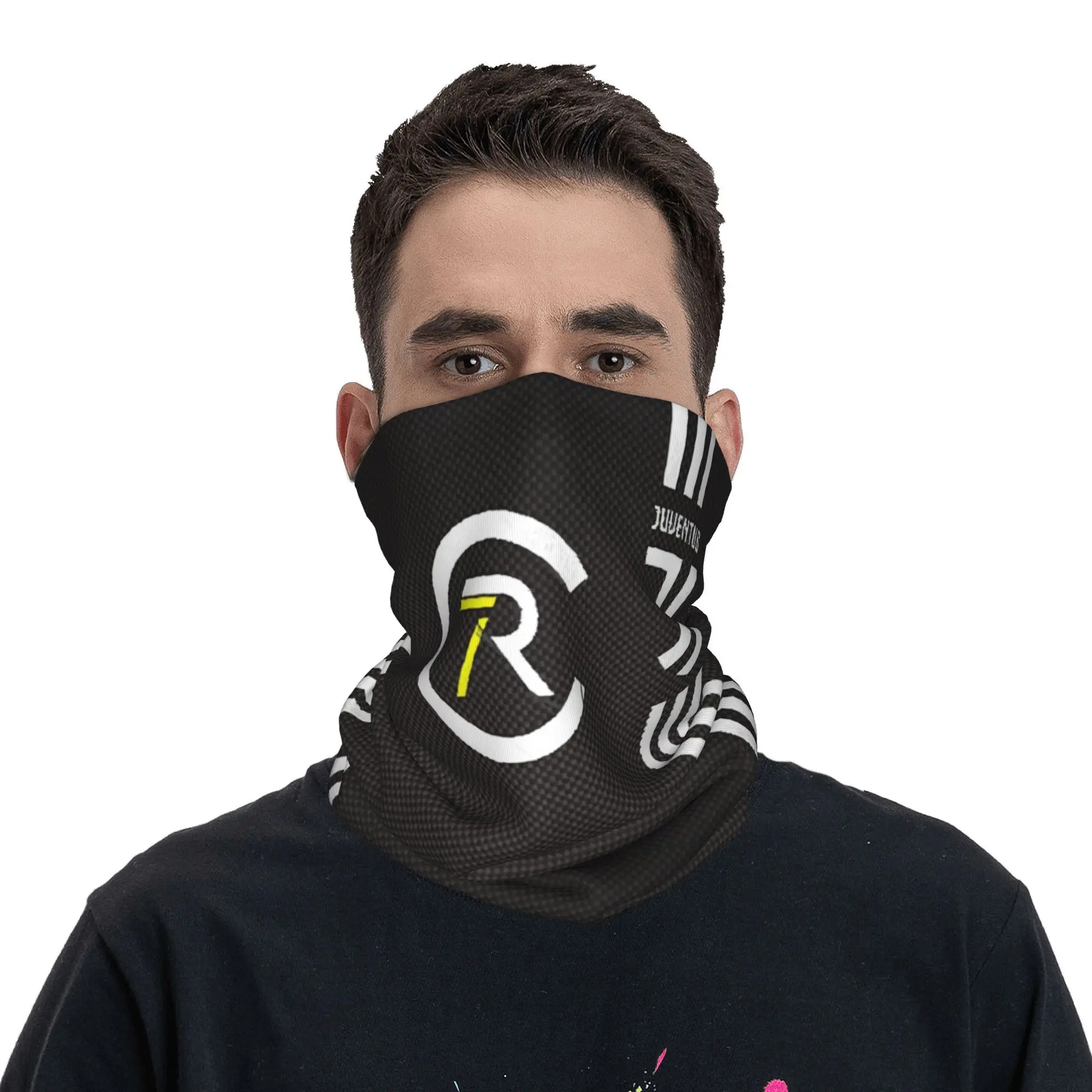 C. Ronaldo CR7 Sports Bandana Neck Cover Printed  Balaclavas Face Mask Scarf Multiuse Cycling Fishing Men Women Adult Breathable