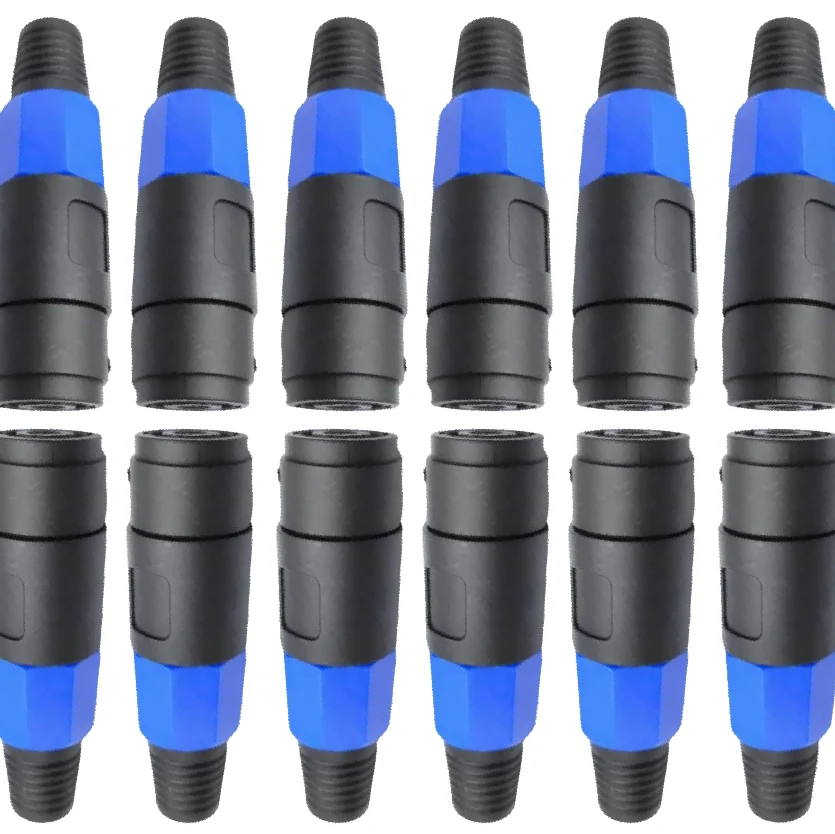 

Запирающийся разъем Speakon (штекер/гнездо) для аудиокабеля, 4-контактный