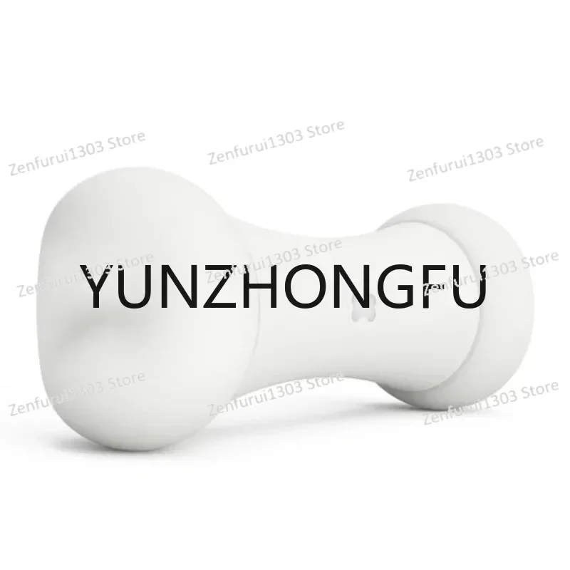 Bone Shape White Sustainable Intelligent Automatic Dog Interactive Pet Chewing Toy Pet Supplies