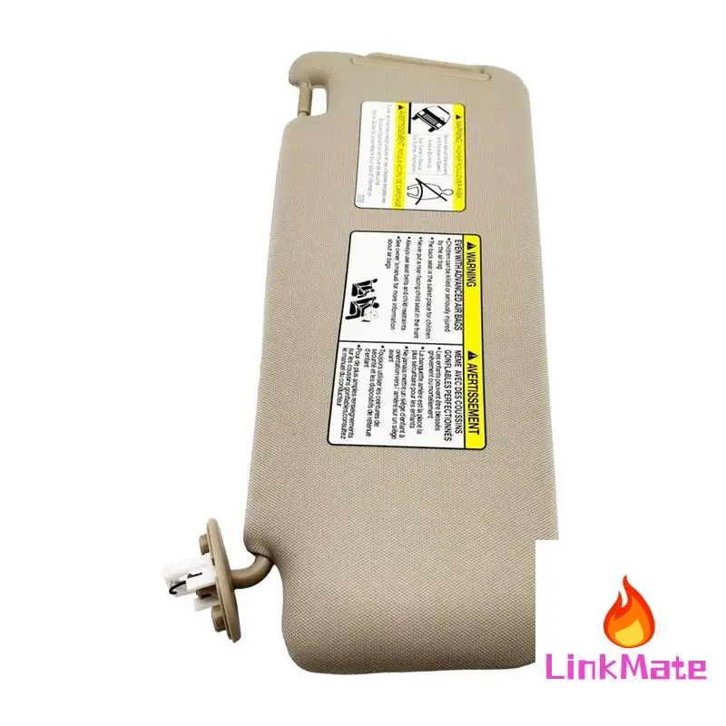 

Автомобильный солнцезащитный козырек с зеркалом для макияжа Автомобильные солнцезащитные козырьки Солнцезащитные козырьки Косметическое зеркало бежевого цвета