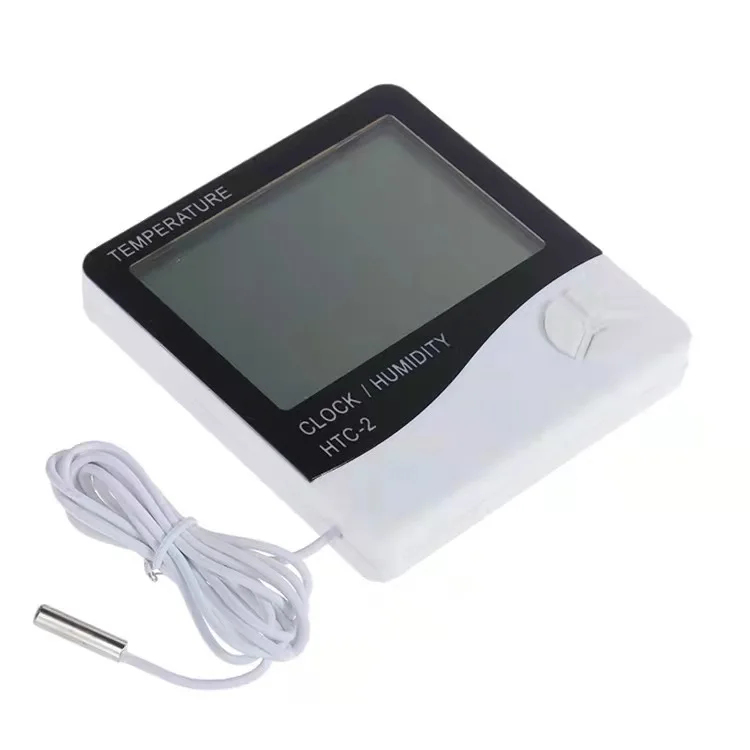 LCD Digital Thermometer Hygrometer Meter HTC2
