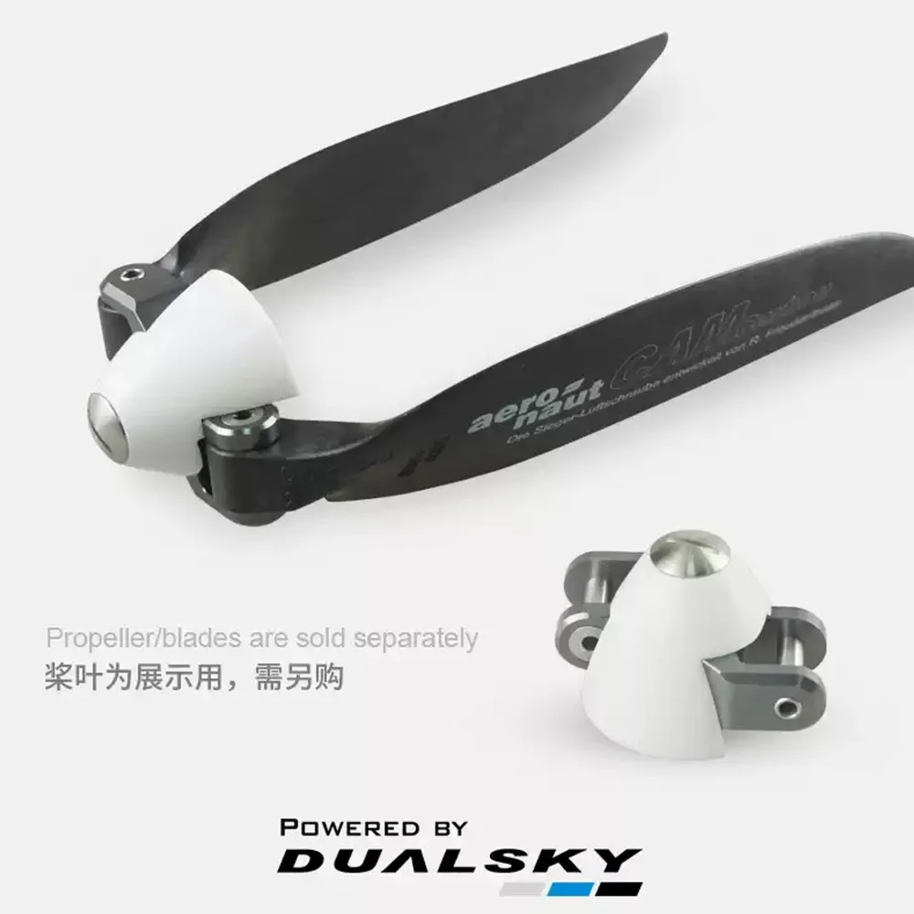 DualSky FPS25Z 25mm Folding Propeller Spinner 3.0/3.17/4.0/5.0/6.0mm Shaft Diameter Fairing for F5K F5J P5B Airplane Glider