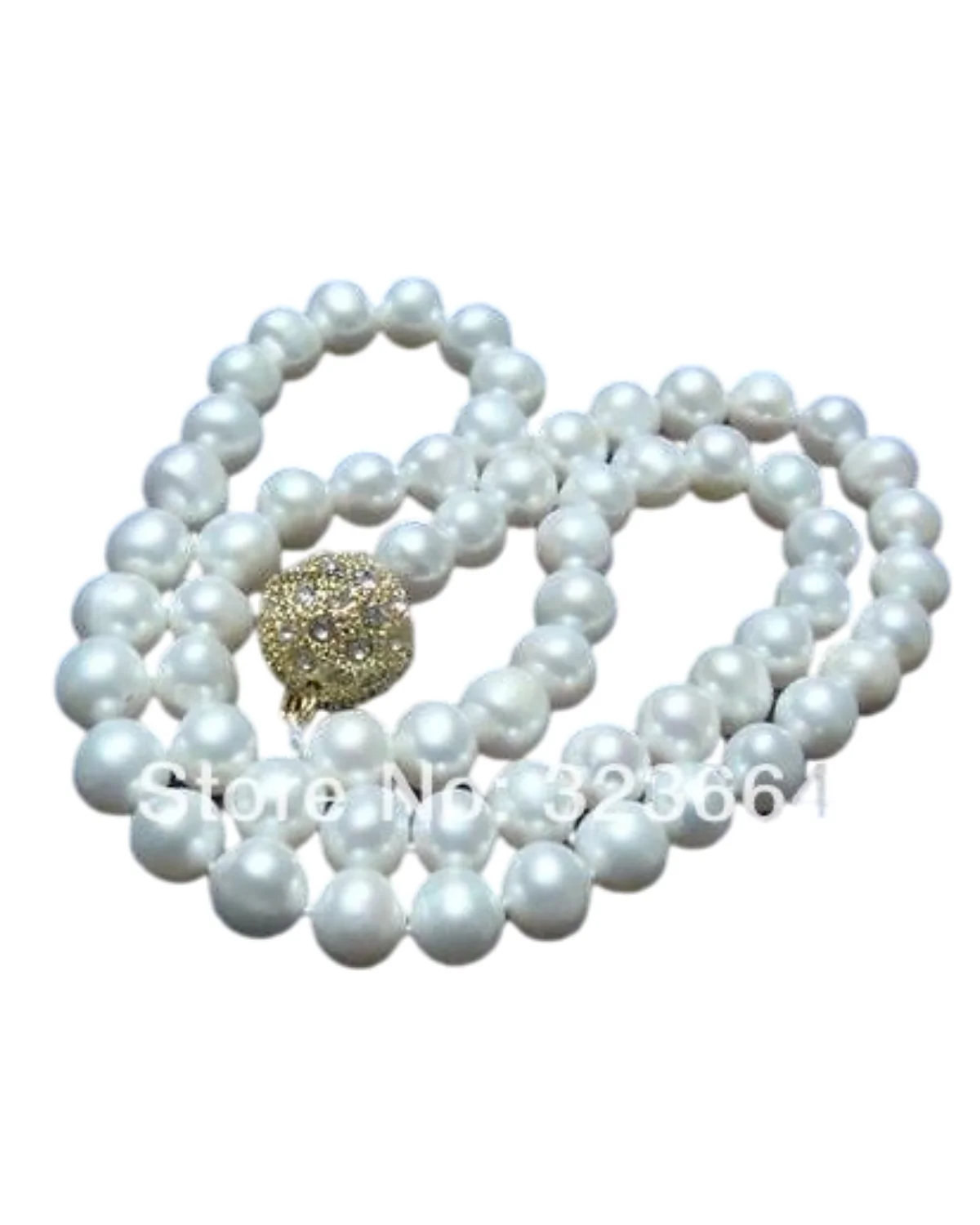 Natural 8-9mm Akoya Pearl Necklace AAA 18