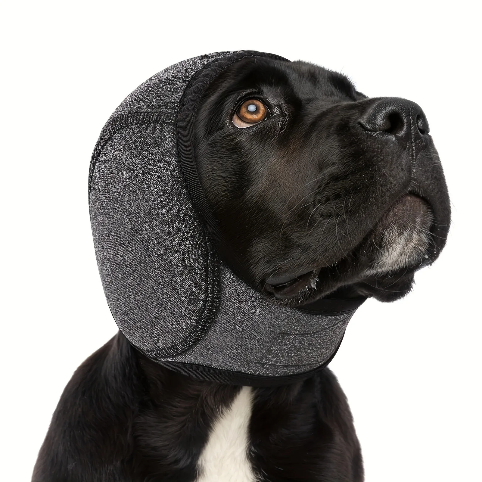 Gehörschutz für Hunde, beruhigender Ohrenschützer, Geräuschreduzierung, wasserdicht, beruhigende Kopfbedeckung für Hunde, stoßfest, Hunde-Ohrenschützer, Hundezubehör – Detail 7