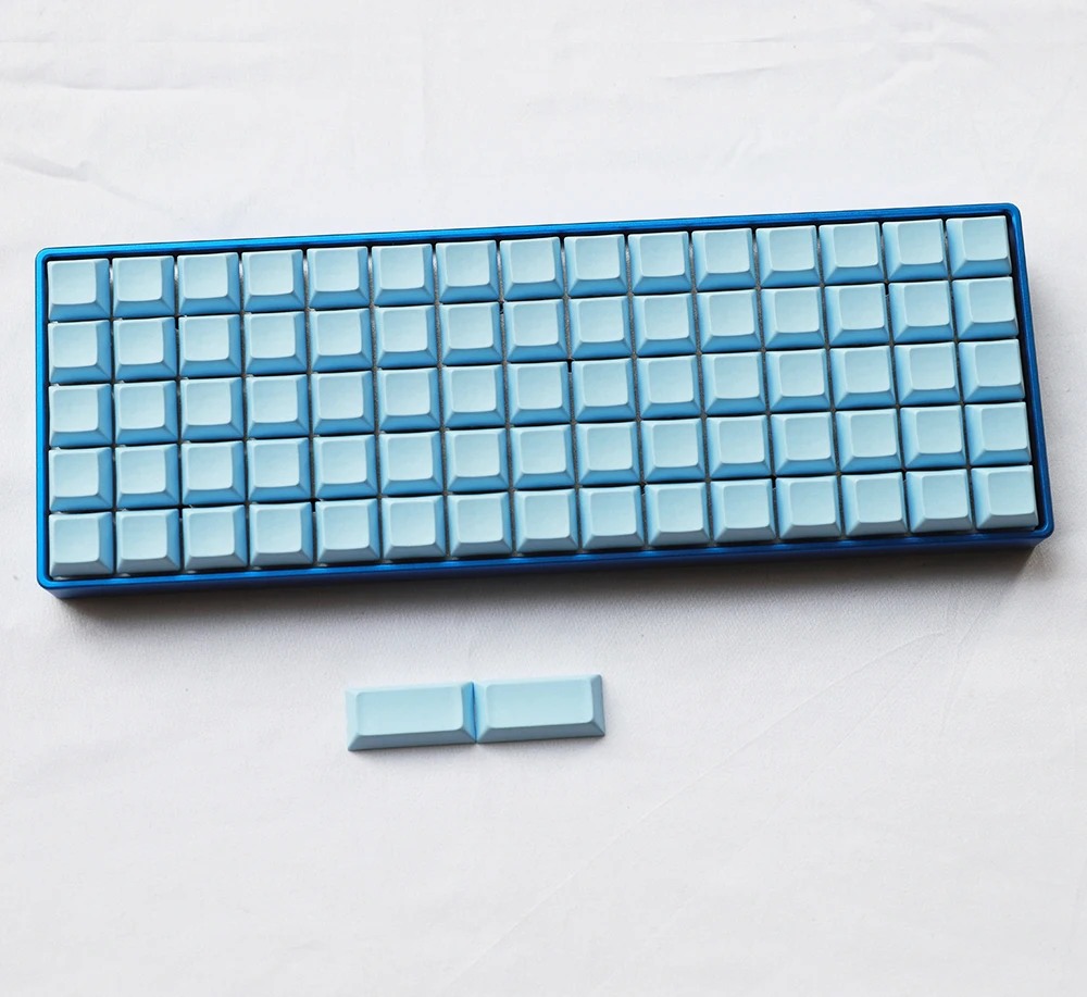 DSA XDAL Keycaps PBT Dyesubbed or Blank for Cherry MX Switches on Planck Niu40 XD75 RGB75 Ortholinear Mechanical Keyboards