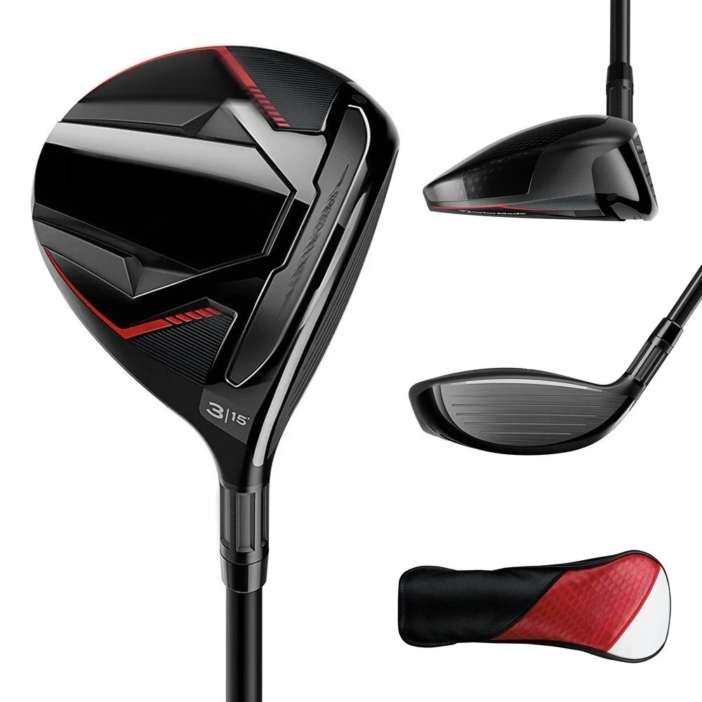 

Golf Clubs Fairway Woods - 3/15 5/18 Degree,Golf Drive with Head Covers,High Fault Tolerance,Improve Accuracy