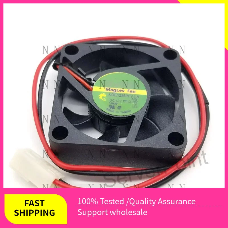 WEP  Brand New for KDE1235PFV1-8 12v 0.7W 3.5CM 3510 2 Wire Cooling Fan