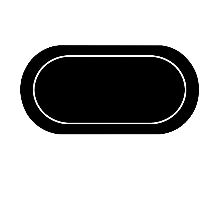 

Texas Hold 'em Poker Mat Anti-slip Board and Card Game Rubber Table Mat Multiplayer Poker Table Mat Entertainment Accessory