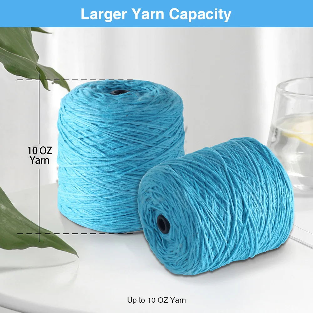

Yarn Winder Electric Yarn Ball Winder USB Plug In Automatic Yarn Spinner Non Slip Base Wool Spinner Roller Sewing Accessories