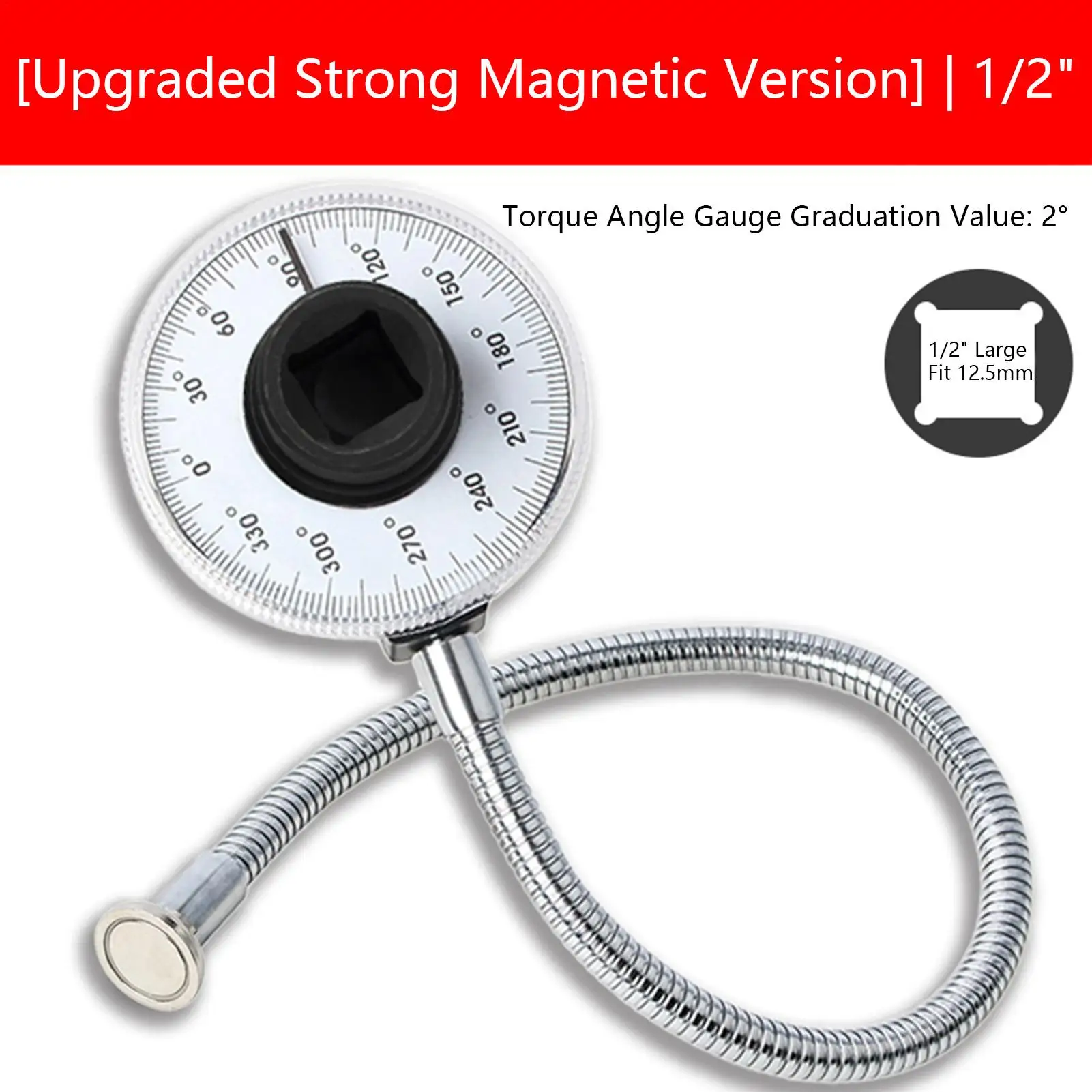 Torque Angle Meter Precision Professional Calibrator Torque Wrench Degree Gauge for Automotive Gear Corner Table Saw Measurement view 6