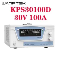 wanptek KPS30100D 30V 100A DC Power Supply Adjustable Mini Laboratory Power Supply Voltage Regulator High Current Power Supply