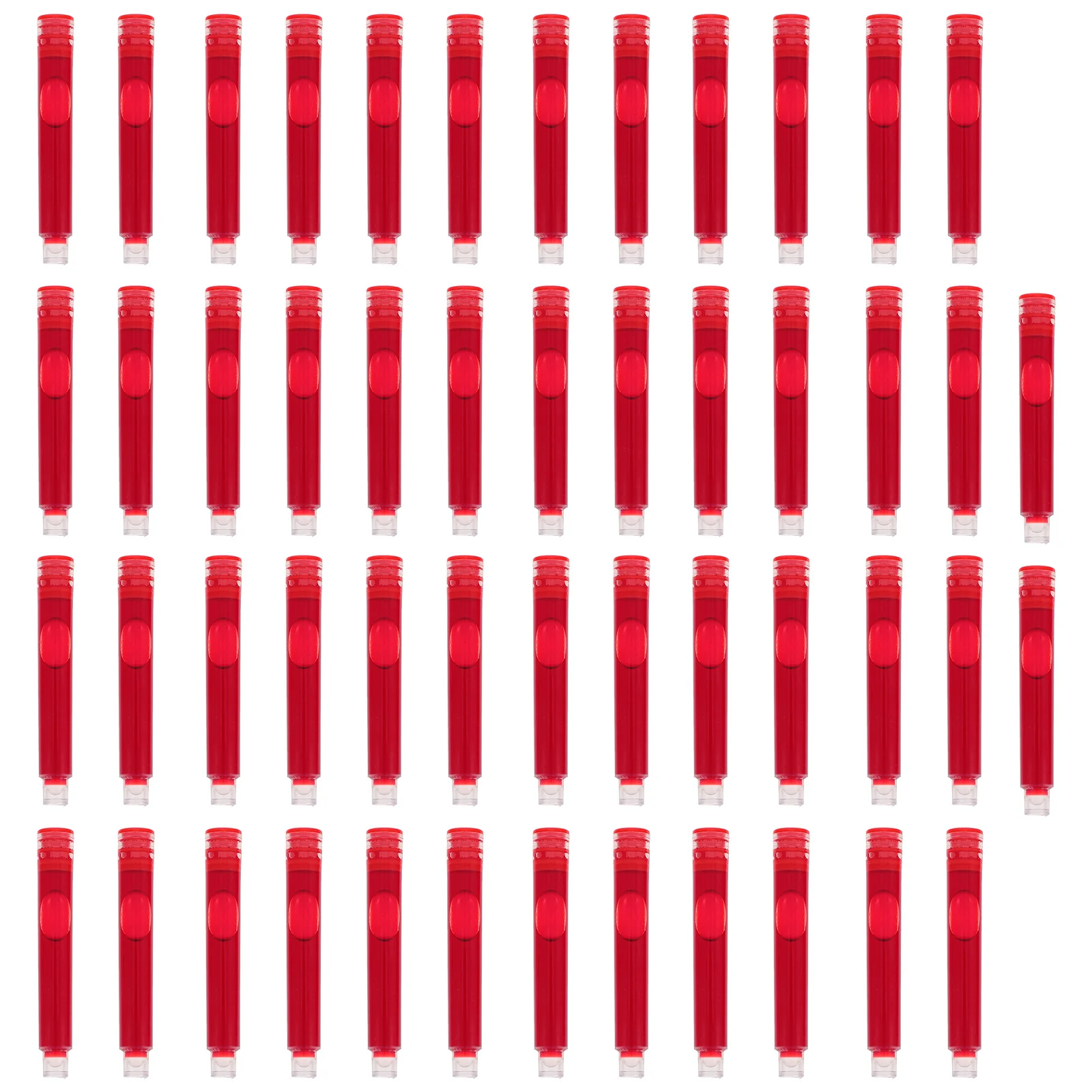 

100 Pcs Pen Black Ink Sac Student Fountain Pens Refills Plastic Professional for