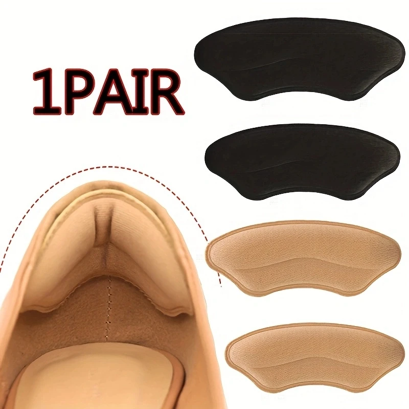 1 Pair Self Adhesive Heel Pad for High Heel Sneakers Pain Relief Adjustable Heel Sticker Protector