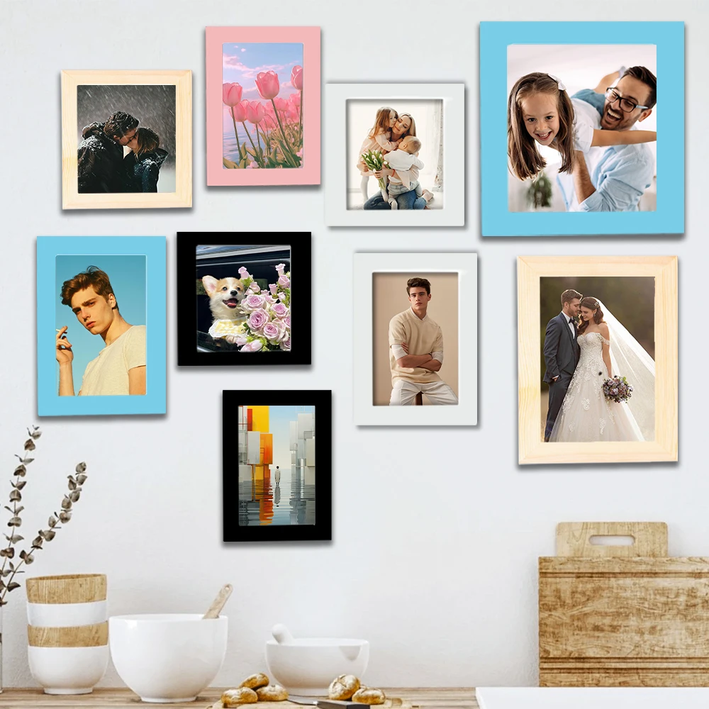 Custom Wall-Mounted Photo Frame, Personalized Gift