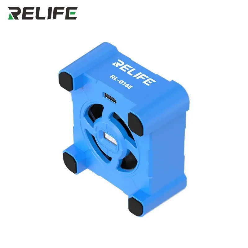 RELIFE RL-014E UV Curing Cooling Fan Fast Heat Dissipation UV Curing Smoke Exhaust Cooler Fan For Motherboard Chip Repair Tool