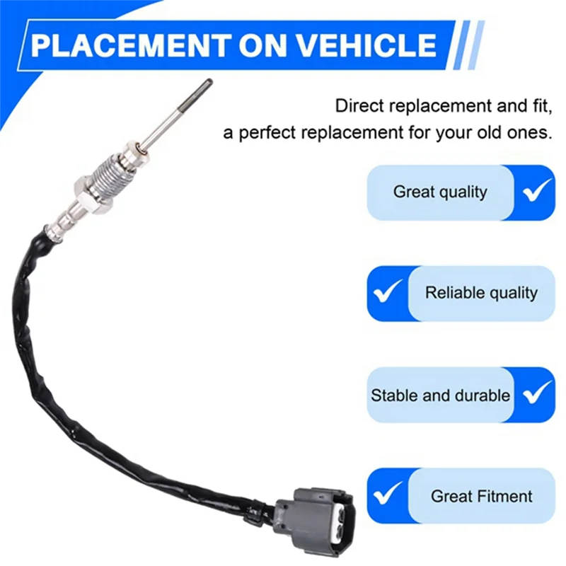 L37A-8942560120 Toyota Land Cruiser Prado J15 2009-2017 89425-60120 용 배기 가스 온도 센서