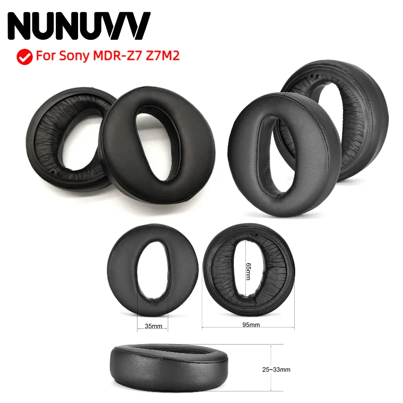 

1pair Ear Pad For Sony MDR-Z7 Z7M2 Headset Gamer Replacement Headphones Memory Foam Earpads Foam Ear Pads Cover