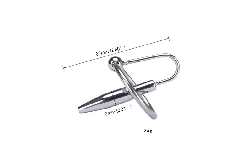 Delay Ejaculation Urethral Catheter Horse Eye Penis Urethral Stimulate Dilator Plug Catheter Sound Masturbator Sex Toys for Men