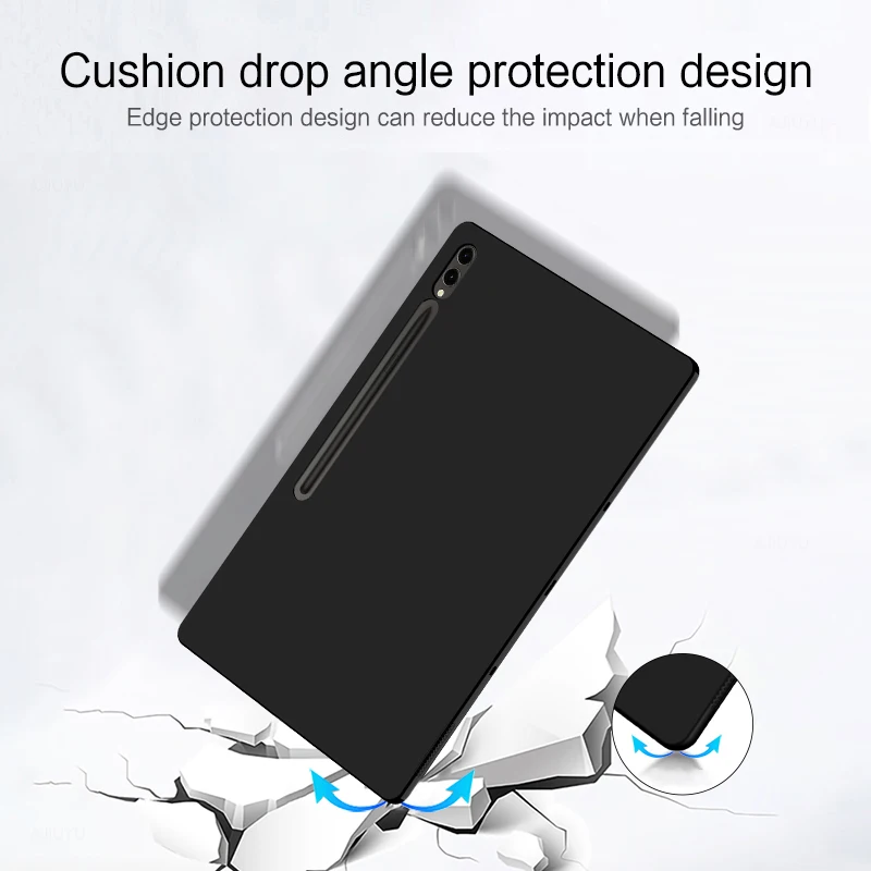 Soft Case For Samsung Galaxy Tab A9 Plus A9+ 11 in for Ta S6 Lite A8 S9FE S10+ S7 S8 S9 S10 FE Plus Ultra Tablet TPU Shell Cover