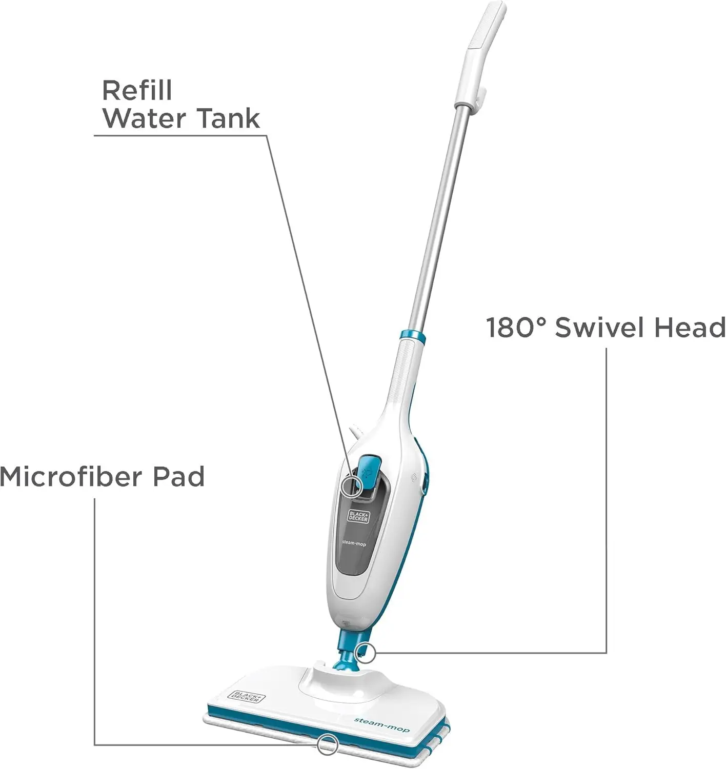 Steam Mop White HSM13E1