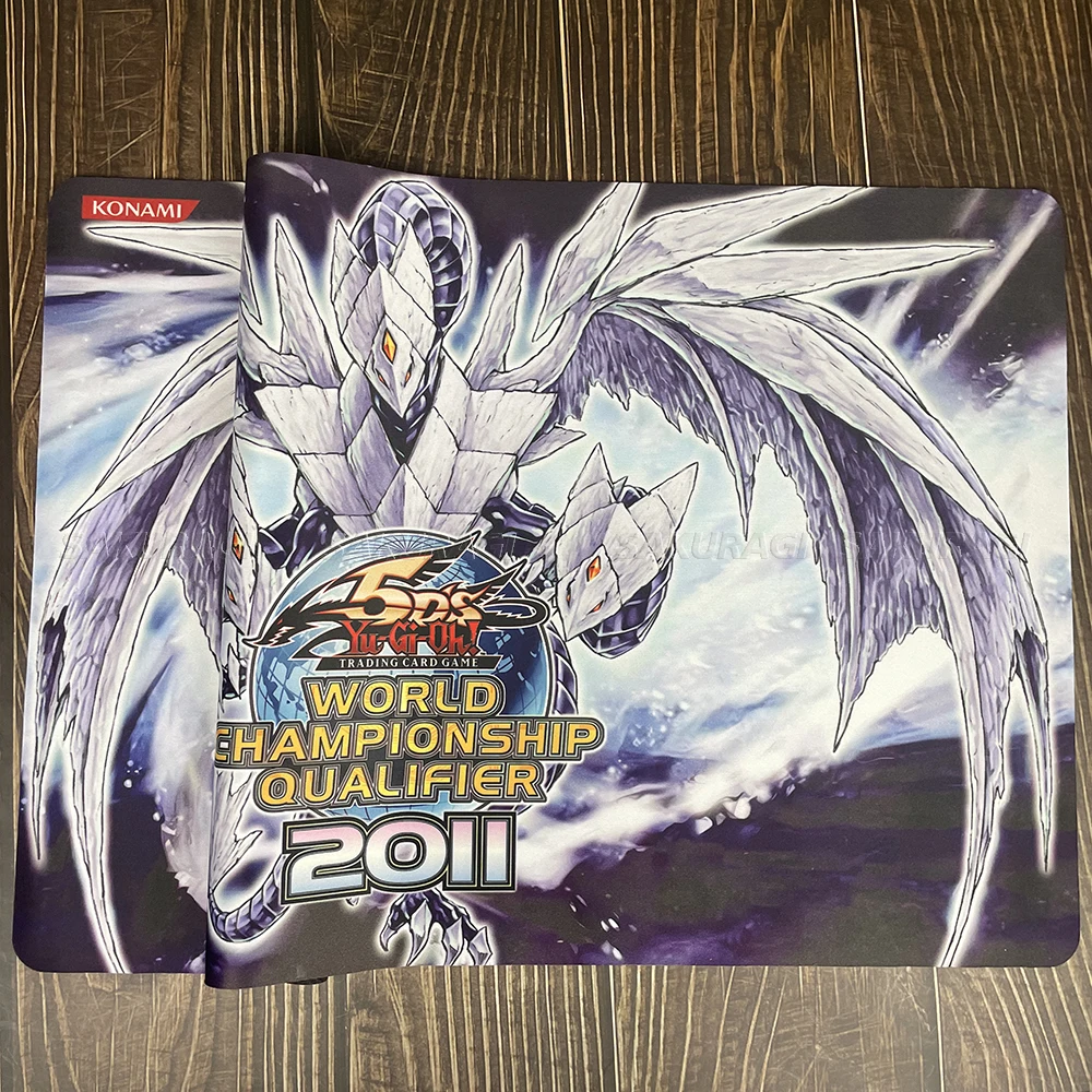 Игровой коврик Yu-Gi-Oh Trishula Dragon of the Ice Барьерный коврик для карт коврик YGO MTG KMC TCG YuGiOh Mat-188