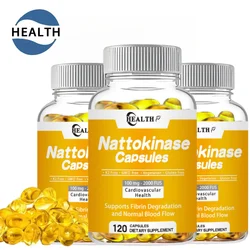 Nattokinase Blood Vessel Cleaning Capsules, Capsules To Prevent Blood Pressure & Improve Blood Vessel Health.