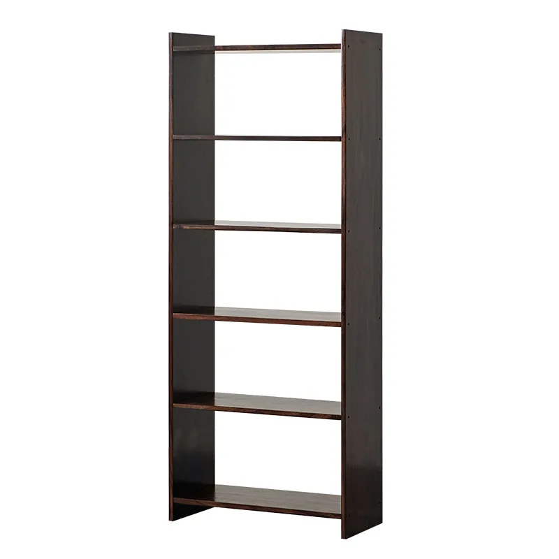 LMM floor-standing minimalist storage rack, simple solid wood furniture storage rack for living room and bedroom