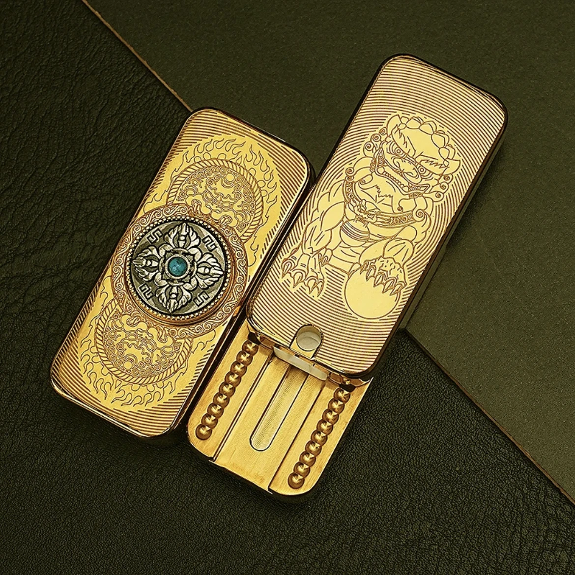 

Лев Танец EDC Непоседа Слайдер Спиннер Нержавеющая Сталь Металл Антистресс Сенсорный СДВГ Фокус Инструмент Непоседающие Игрушки