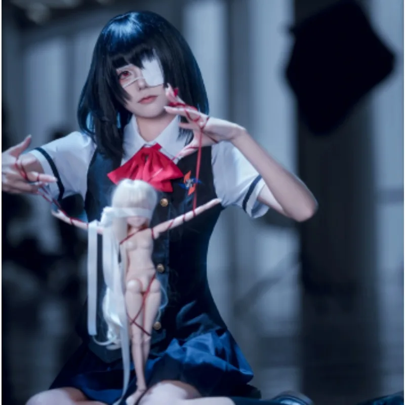 Mei Misaki Izumi Akazawa Cosplay Costume Another Sailor School Uniform Full Set for Women Halloween Yomiyama Academy view 4