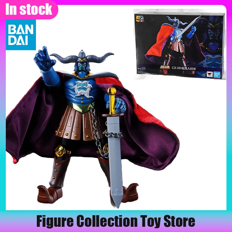 Bandai Genuine Soul of Chogokin GX-110 The Z of The Diablo Imperator 50th Anime Action Figure Ornament Model Toys Gifts Children
